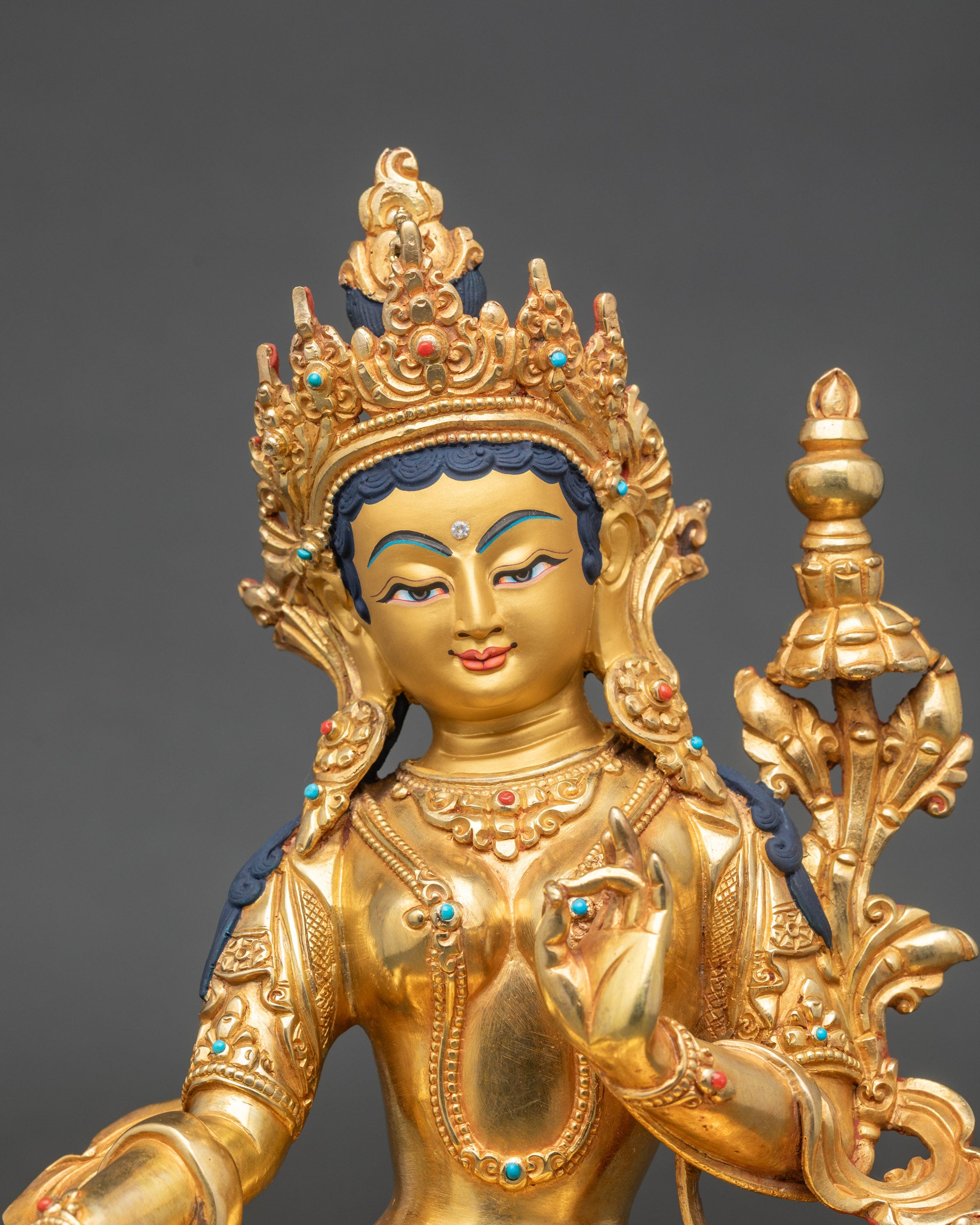 The Twenty-One Emanations of Tara – Complete 21 Tara Statue Set