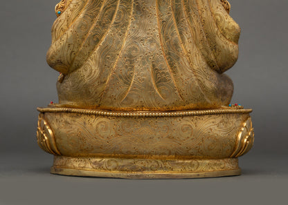 Authentic Tsokye Dorje Statue | Traditional Lost-Wax Buddhist Craft