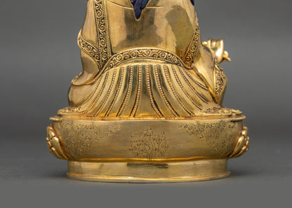 Lotus-Born Guru Padmasambhava Statue | Sacred Buddhist Artwork