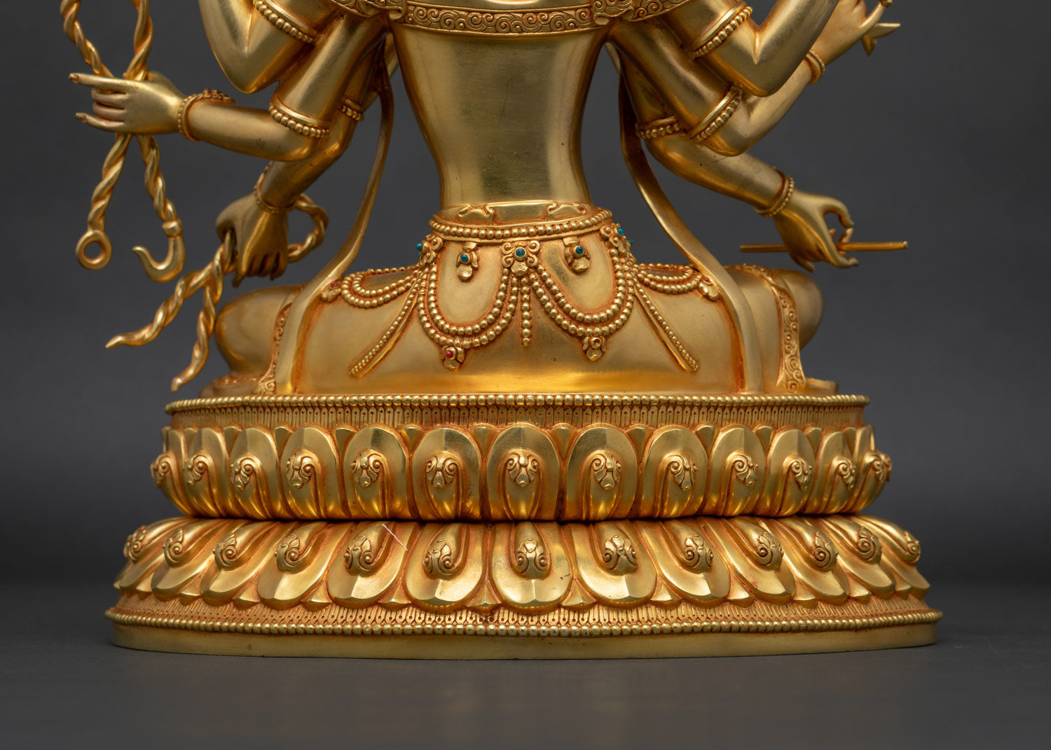 Marichi Statue | Fully Gold Fire-gilded Goddess of Dawn Sculpture