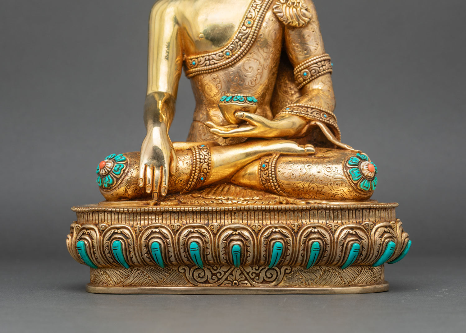 Buddha Shakyamuni with Disciples | Himalayan Sacred Sculpture