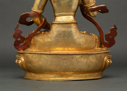 Handcrafted Vajrasattva Statue | Tibetan Purification Deity