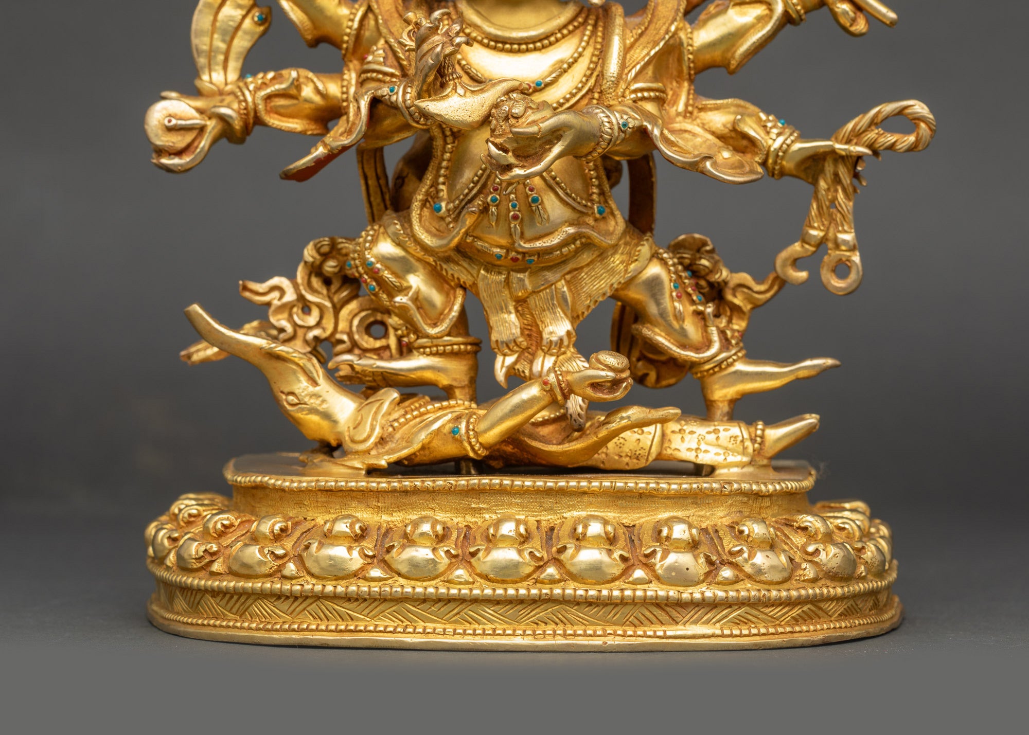 Six Armed Mahakala Statue