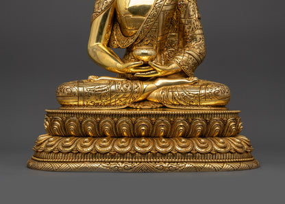 Buddha of Infinite Light Amitabha Statue | Traditional Himalayan Art