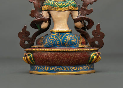 White Tara Statue | Compassionate Goddess of Longevity
