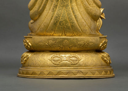 Traditional Guru Rinpoche Statue – Himalayan Buddhist Art