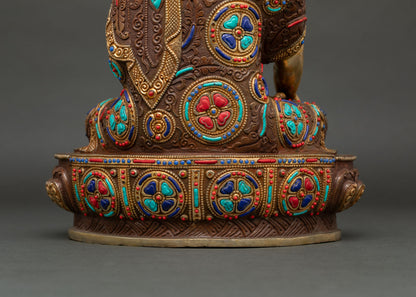 Shakyamuni Buddha Statue from Nepal | Buddhist Meditation Idol