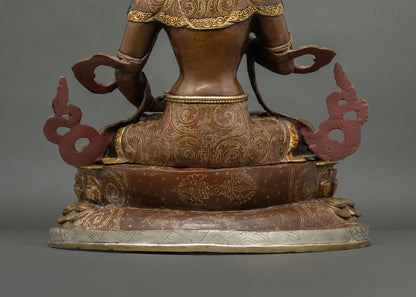 Diamond Being Vajrasattva Statue | Masterfully Handcrafted in Nepal