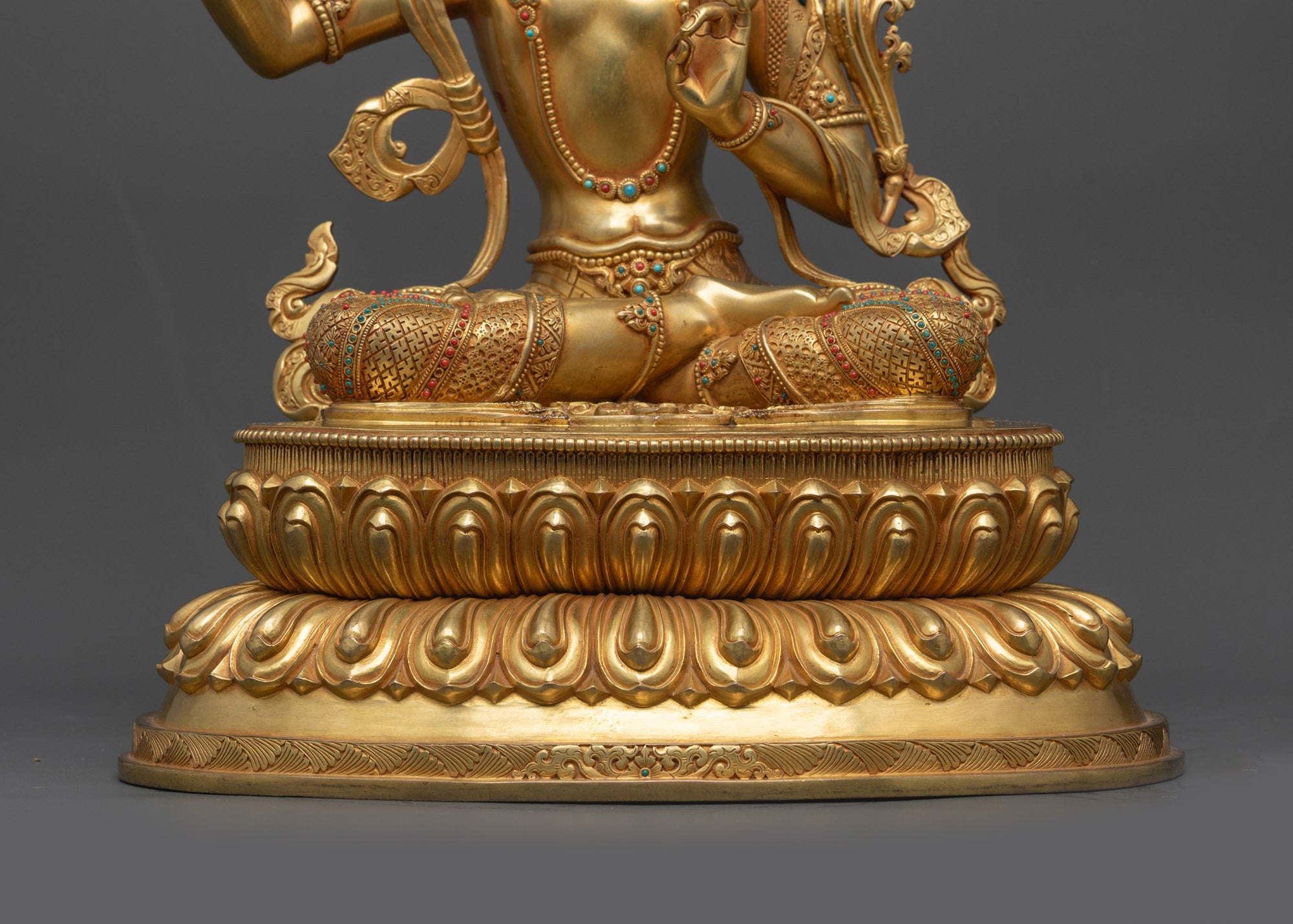 Manifest Insight with Manjushree Statue | Nepalese Handicrafted Idol