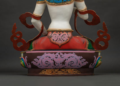 Large Vajrasattva Statue (69cm) | Purify Karma & Enhance Your Altar