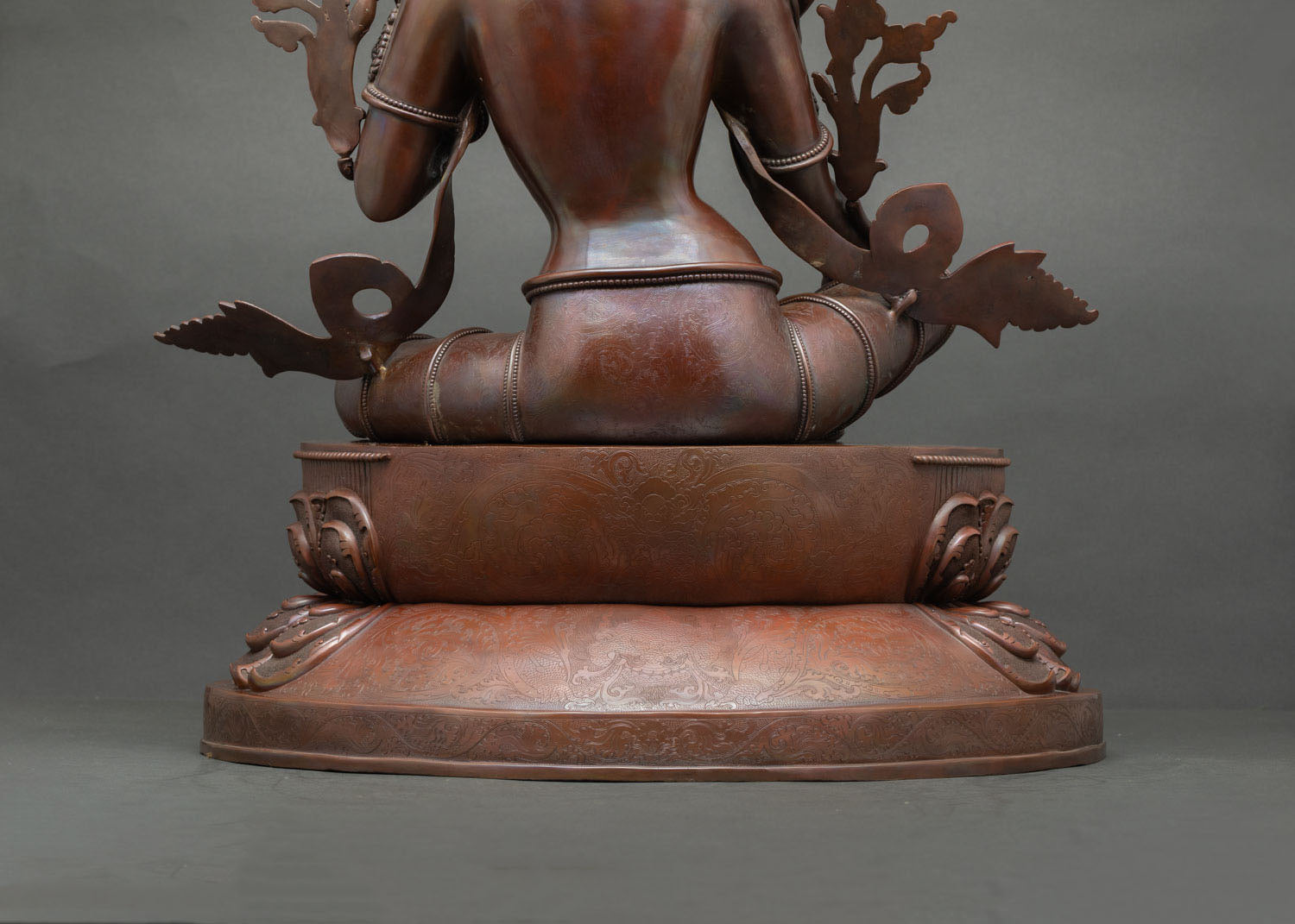 Elegant Green Tara Statue | Traditional Nepalese Craftsmanship