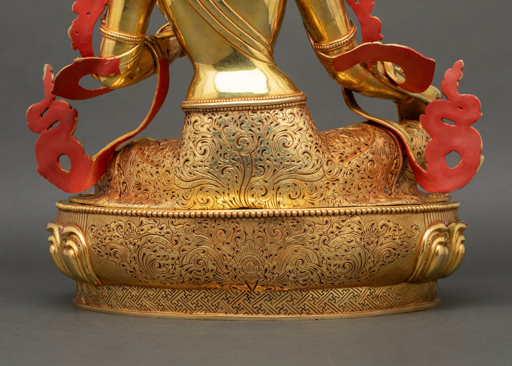 Harmonious Green Tara Sculpture | Nepalese Enlightenment Icon