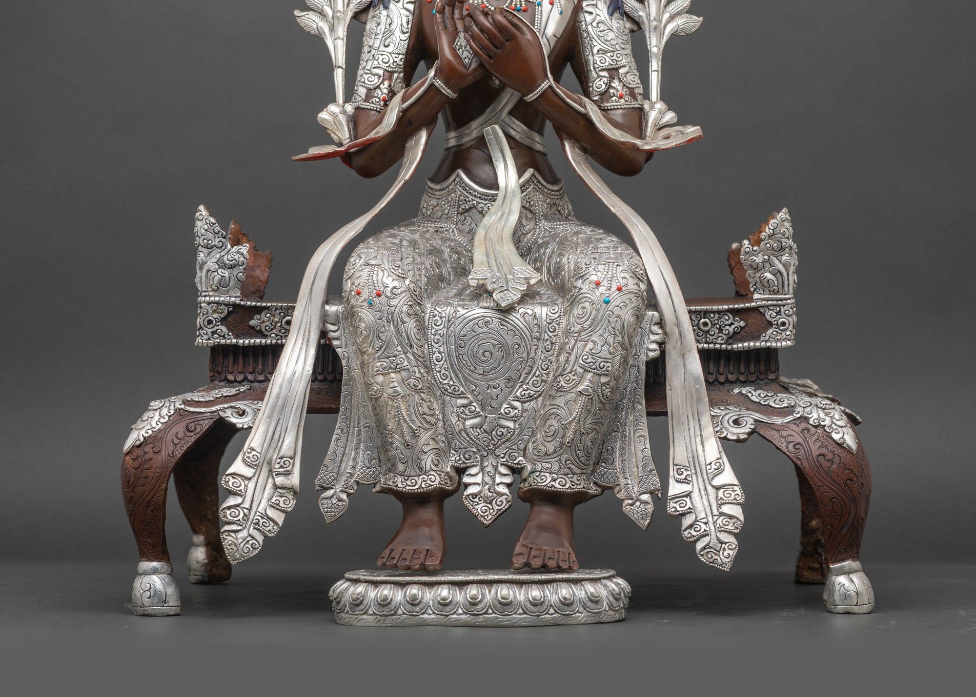 Handmade Maitreya Buddha Statue from Nepal | Future Buddha Art