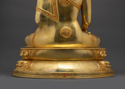 Traditional Shakyamuni Buddha Statue | Peaceful & Serene Buddhist Art