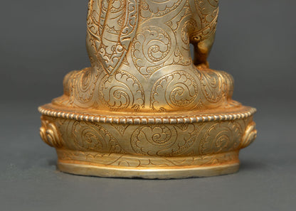 Authentic Shakyamuni Buddha Sculpture | Handmade in Patan Nepal