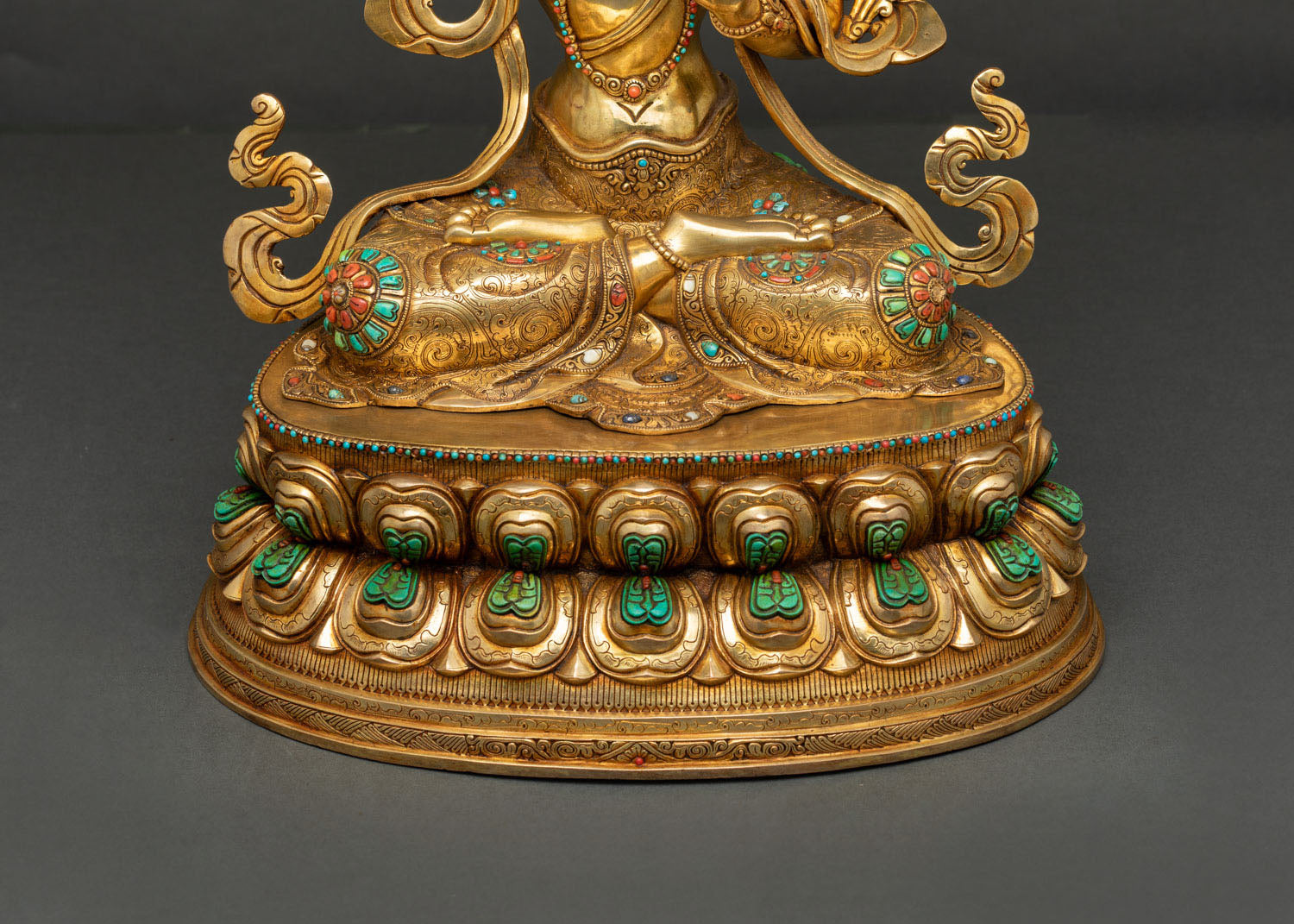Manjushree Bodhisattva | Traditional Nepalese Buddhist Sculpture