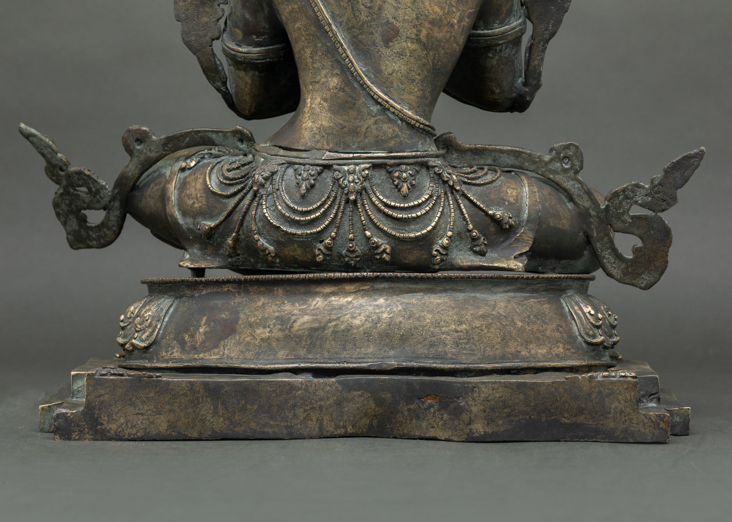 Antique Finished Vajradhara Statue | Handmade Bronze Sculpture