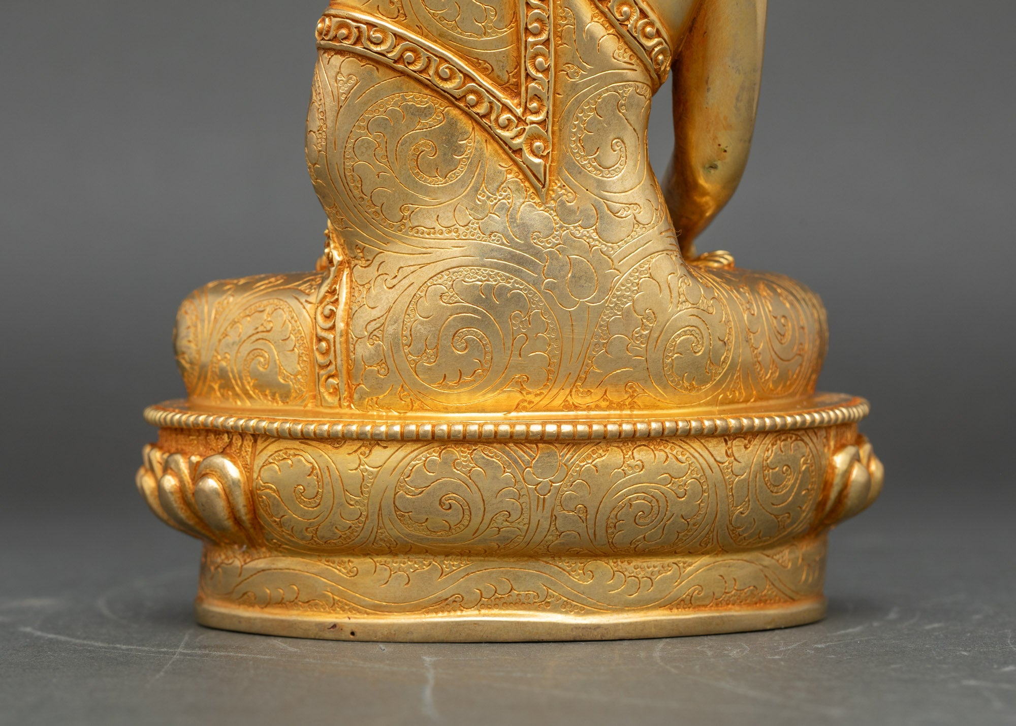 Buddha Statue | Nepalese Copper Sculpture for Meditation
