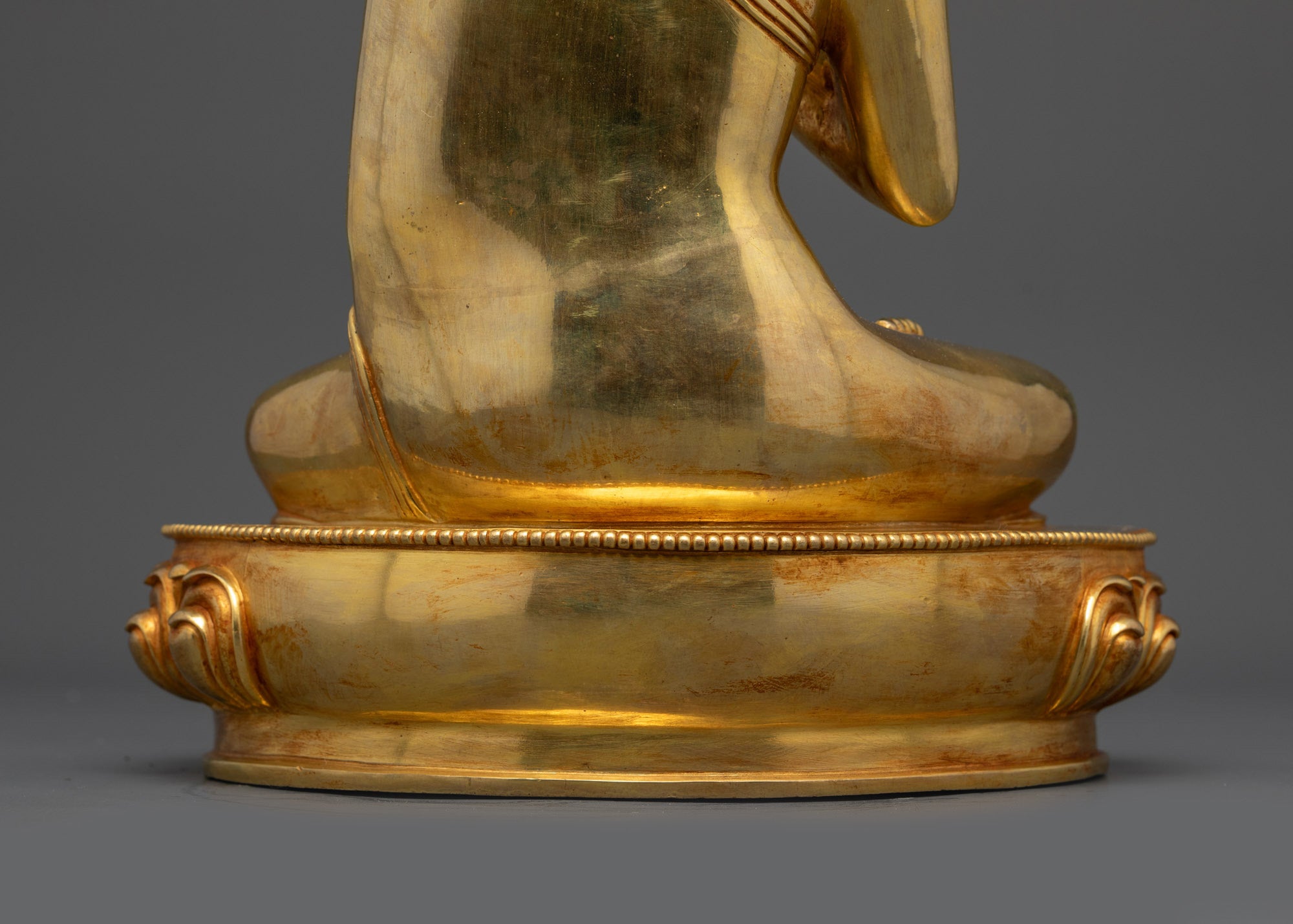 Amoghasiddhi Buddha Sculpture for Vajrayana Altar | Nepalese Statues