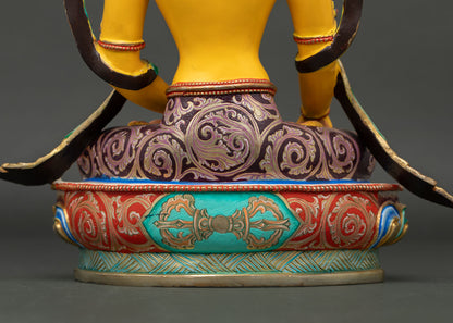 Crown Buddha Shakyamuni Statue – Symbol of Spiritual Awakening