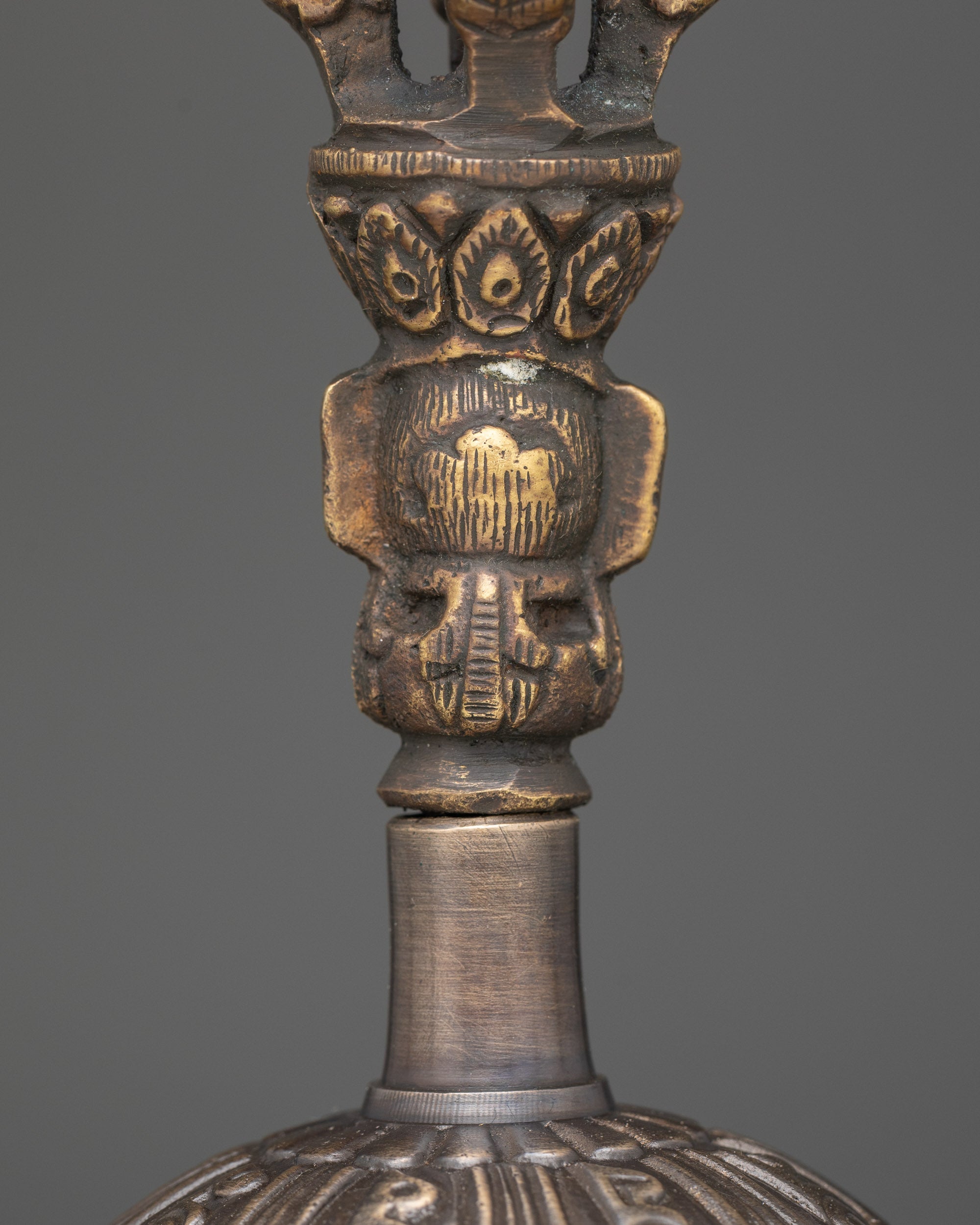 Sacred Ghanta and Dorje Set | Ritual Instruments for Tantric Ceremonies