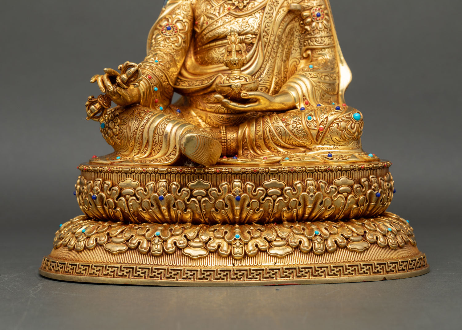 Guru Rinpoche Statue | Vajrayana Buddhist Art from Nepal