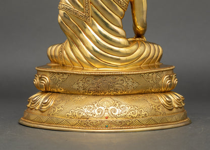 Buddha Shakyamuni Statue | Peaceful Meditation Sculpture for Home