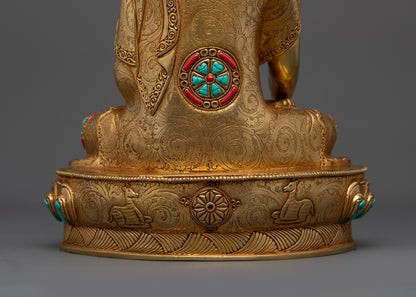 Buddha Shakyamuni Sculpture | Enlightenment Symbol for Sacred Spaces
