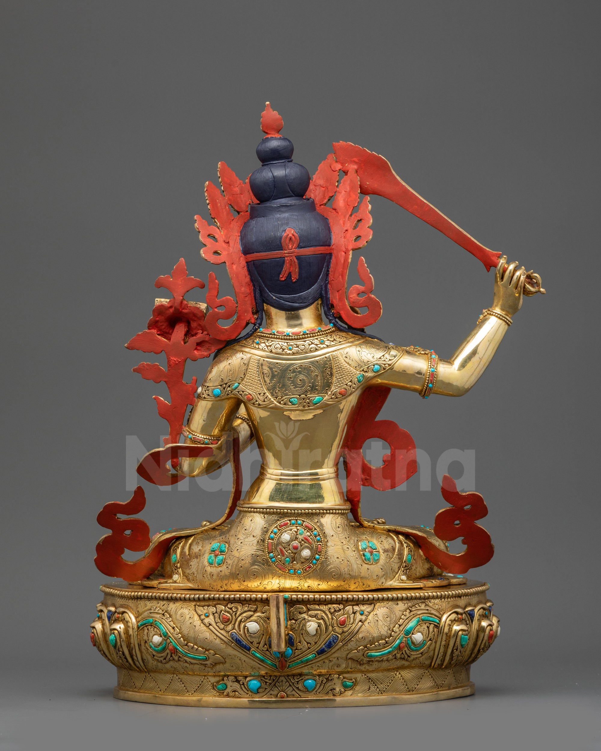 Premium Manjushri Meditation Statue | Handcrafted Symbol of Wisdom