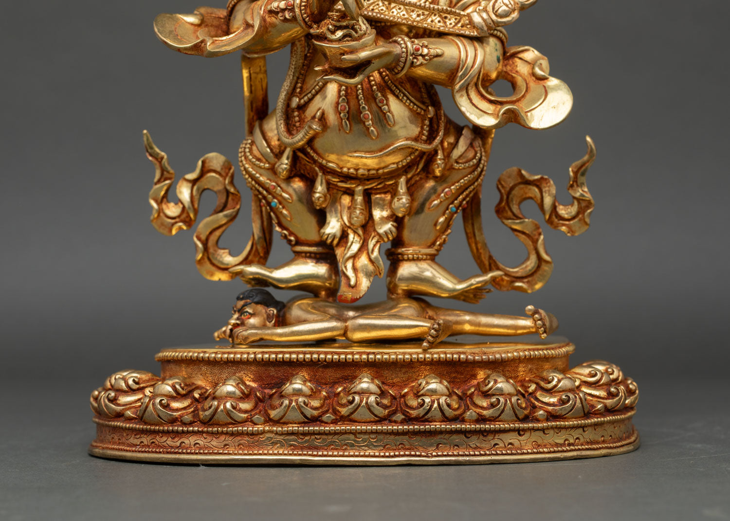 Sakya Mahakala Statue for Spiritual Protection