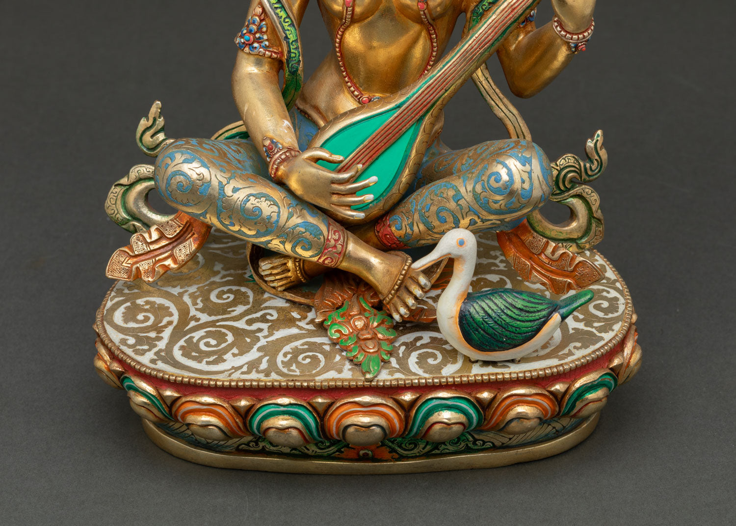 Saraswati Statue | Elegant Goddess of Wisdom Sculpture