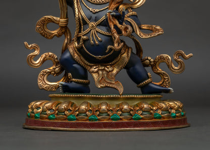 Wrathful Vajrapani Statue – Destroyer of Inner Obstacles & Illusion