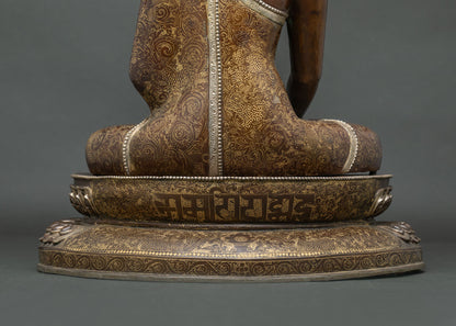 Shakyamuni Buddha Statue | Traditional Newari Craft