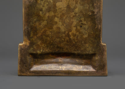 Seated Shakyamuni Buddha – Copper Altar and Meditation Statue