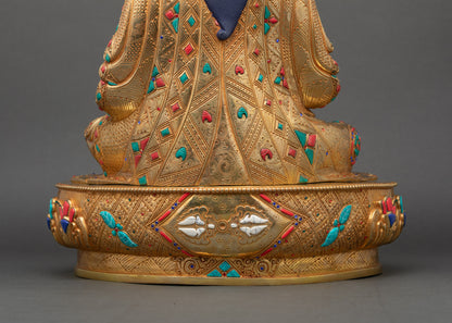 Guru Norlha Statue | Handcrafted Glorious Spiritual Master Sculpture