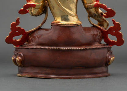 Green Tara Statue – Goddess of Swift Enlightened Action