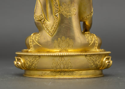 Siddhartha Gautama Statue | Serene Himalayan Buddhist Figurine