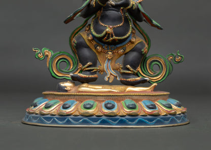 Sakya Mahakala Statue | Wrathful Buddhist Guardian