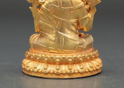 Shakya Pandit Statue | Nepalese Buddhist Altar Sculpture