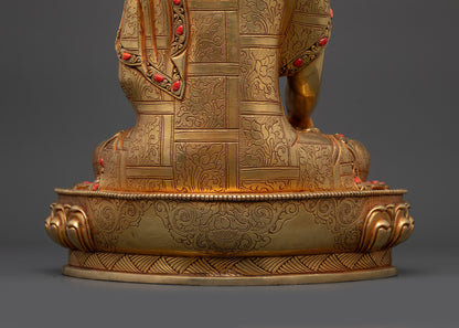 Buddha Shakyamuni Meditation Statue | High-Quality Buddhist Sculpture