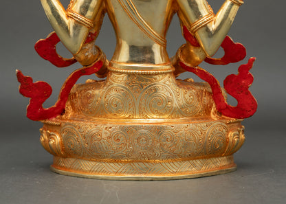 Prajnaparamita Statue – Sacred Buddhist Goddess of Wisdom