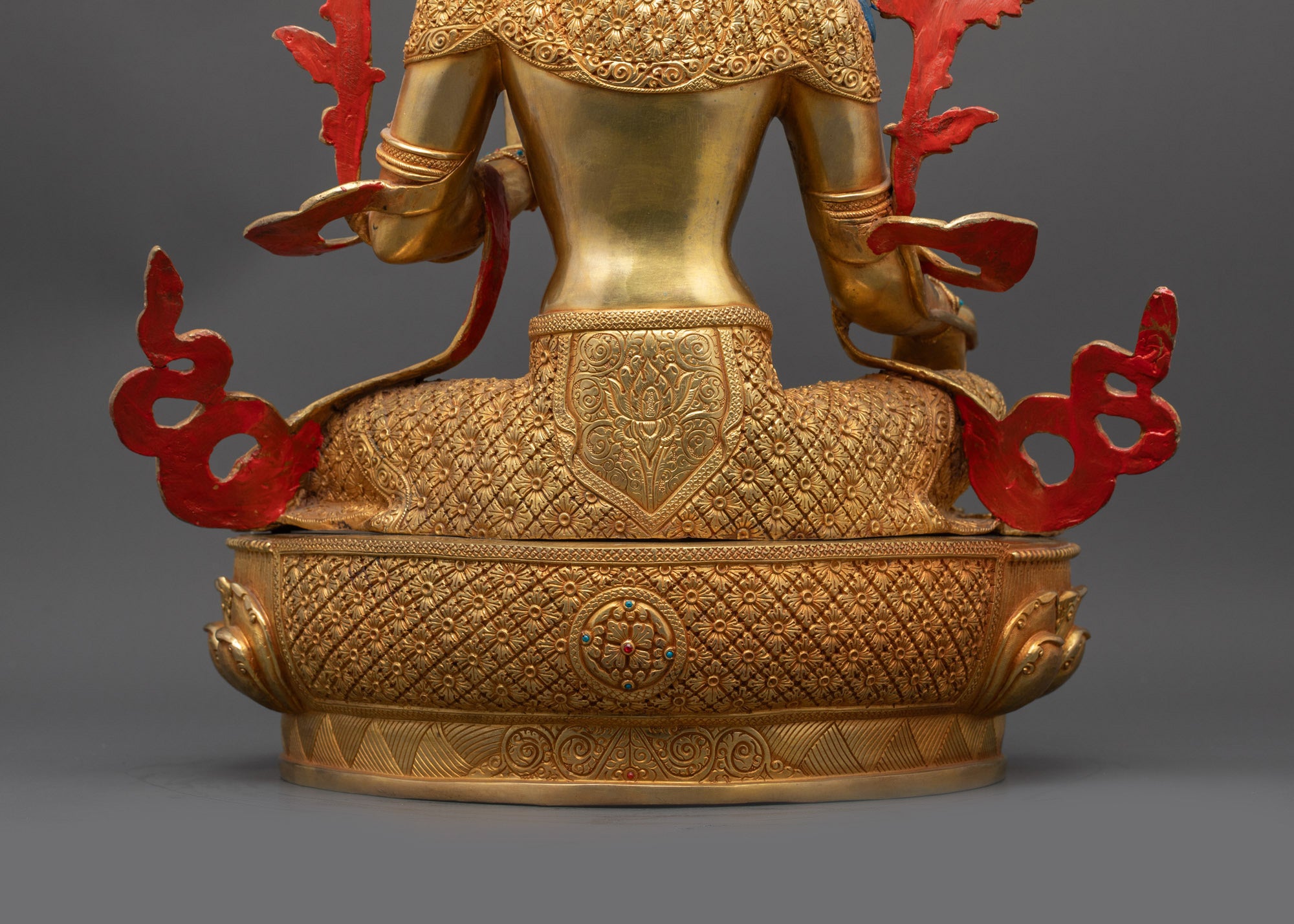 Premium Handcrafted Green Tara Statue | Buddhist Enlightenment Altars