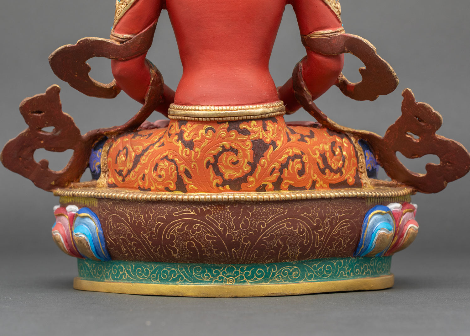 Amitayus Sculpture | Buddhist Long Life Deity Figurine