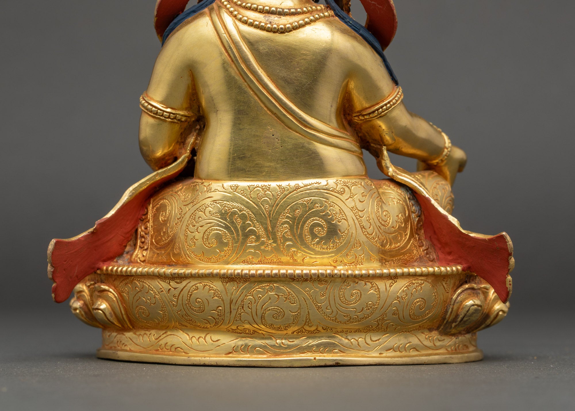 Dzambhala Statue | Tibetan God of Wealth Sculpture from Nepal