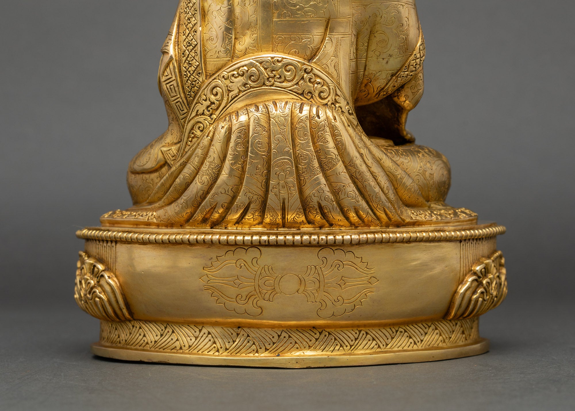 Handmade Tsokye Dorje Statue | Buddhist Master Figurine from Nepal