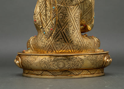 Trio Buddha Set | Handmade Spiritual Statue from Nepal