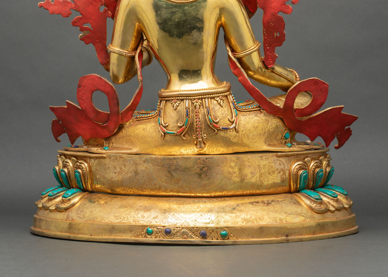 Monumental Green Tara Statue | Handcrafted Nepali Statues