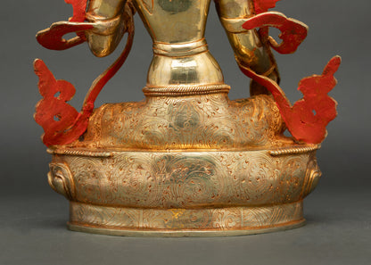 Green Tara Statue