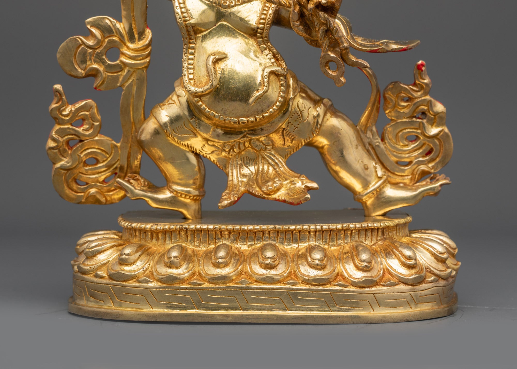 Vajrapani Buddhist Sculpture | Wrathful Guardian of Enlightenment