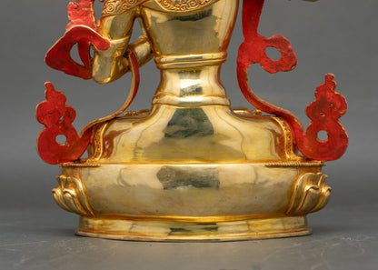 Manjushri Meditation Statue | Handmade in Nepal